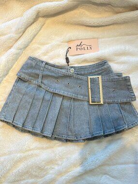 OhPolly Denim Skirt